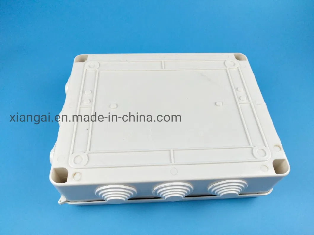 Outdoor IP65 Waterproof Electrical Enclosure 100*100*70 ABS PC Plastic Junction Box Factory