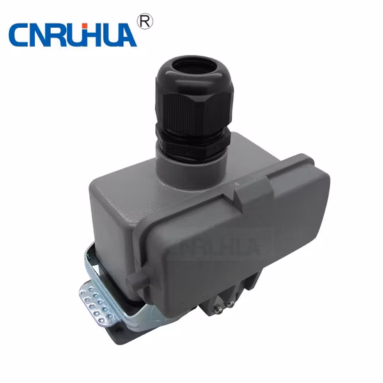 Approbation Ce RoHS connecteur industriel robuste à 16 broches